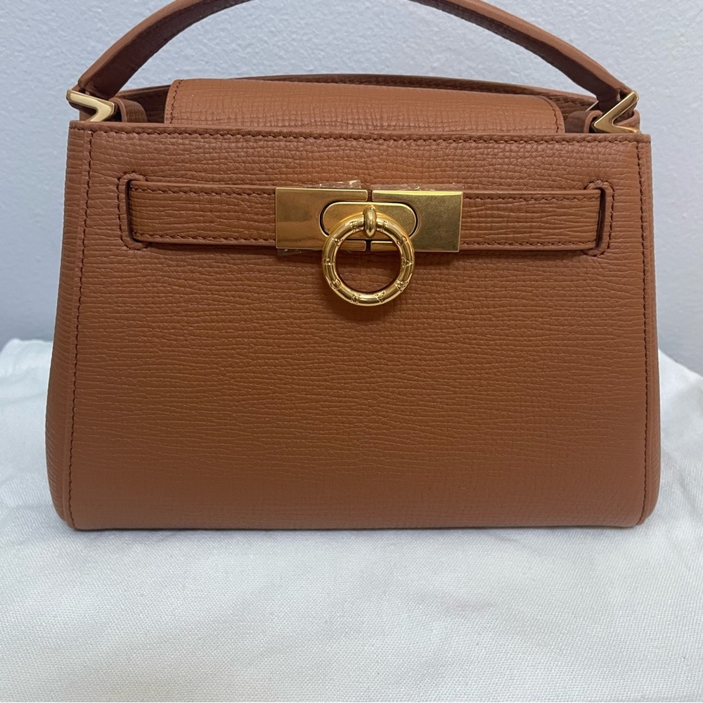 Parisa Wang Micro Madison top handle bag in Chestnut - Picture 2 of 16